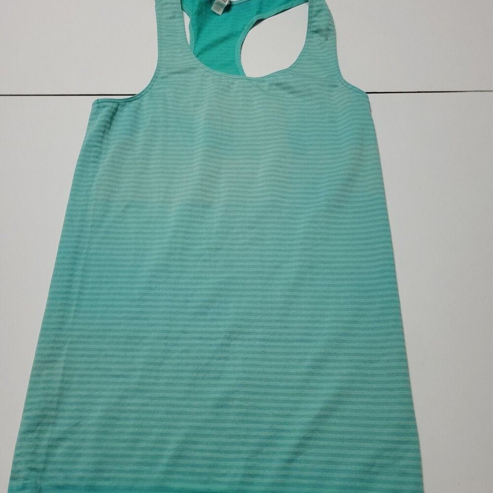 Under Armour Shirt Women Medium Blue Razorback Sleeveles Top Comfort Sun Bleach‎